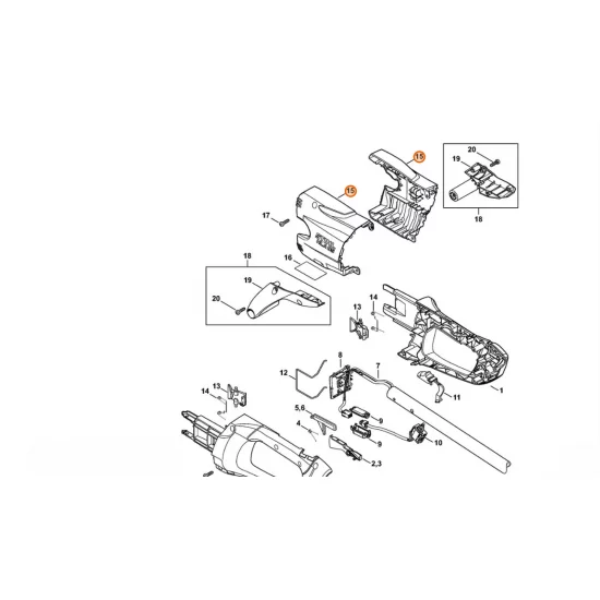 STIHL  Osłona 4859 600 3501